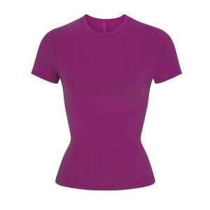 NWT Skims Cotton Jersey T-Shirt in Lollipop